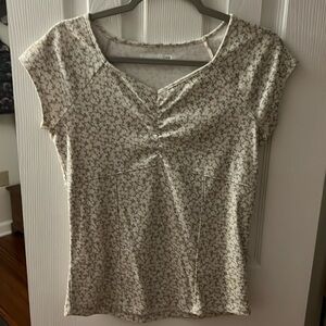 Floral Abercrombie Kids Shirt